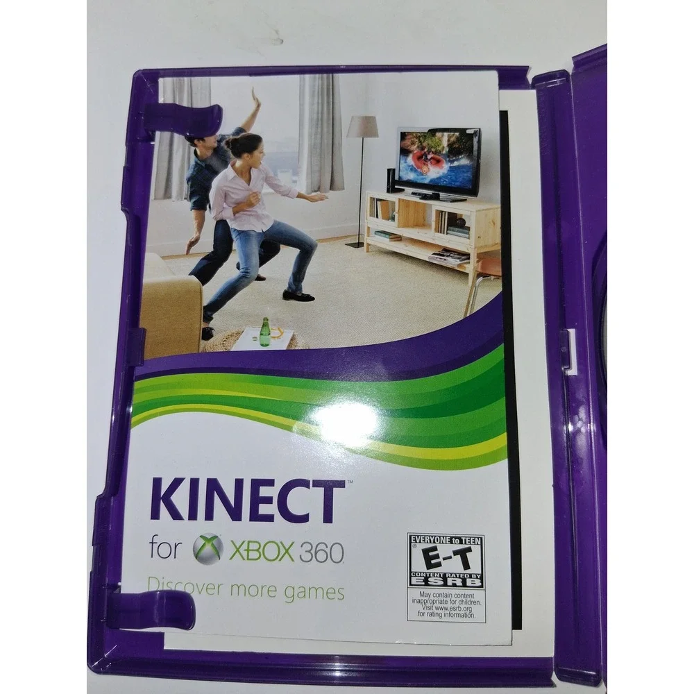 Kinect Adventures! Xbox 360 Game Complete in Box Microsoft Kids Family